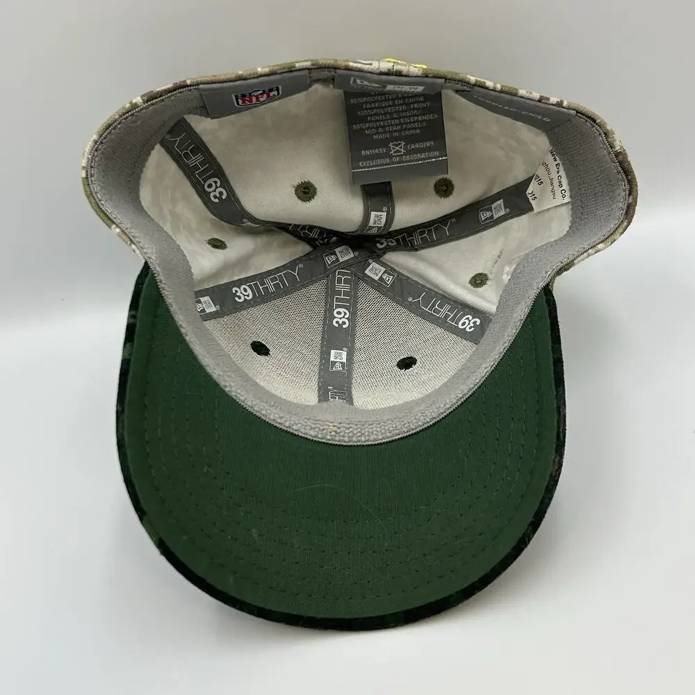 Green Bay Packers NFL Military Appreciation Baseball Hat Toddler-Child Green